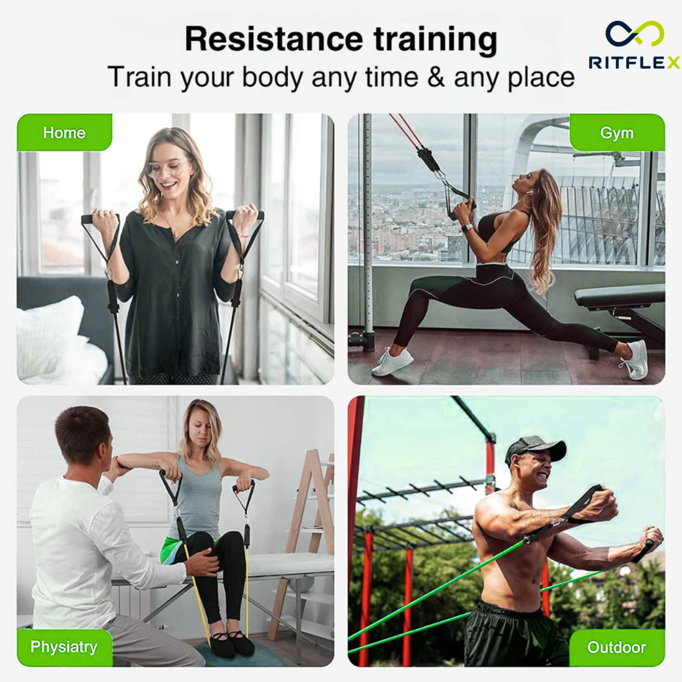 Resistance Tube - Set of 11