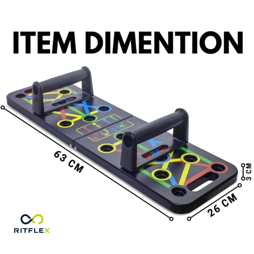 Multipurpose (16 in 1) function Push Up Board