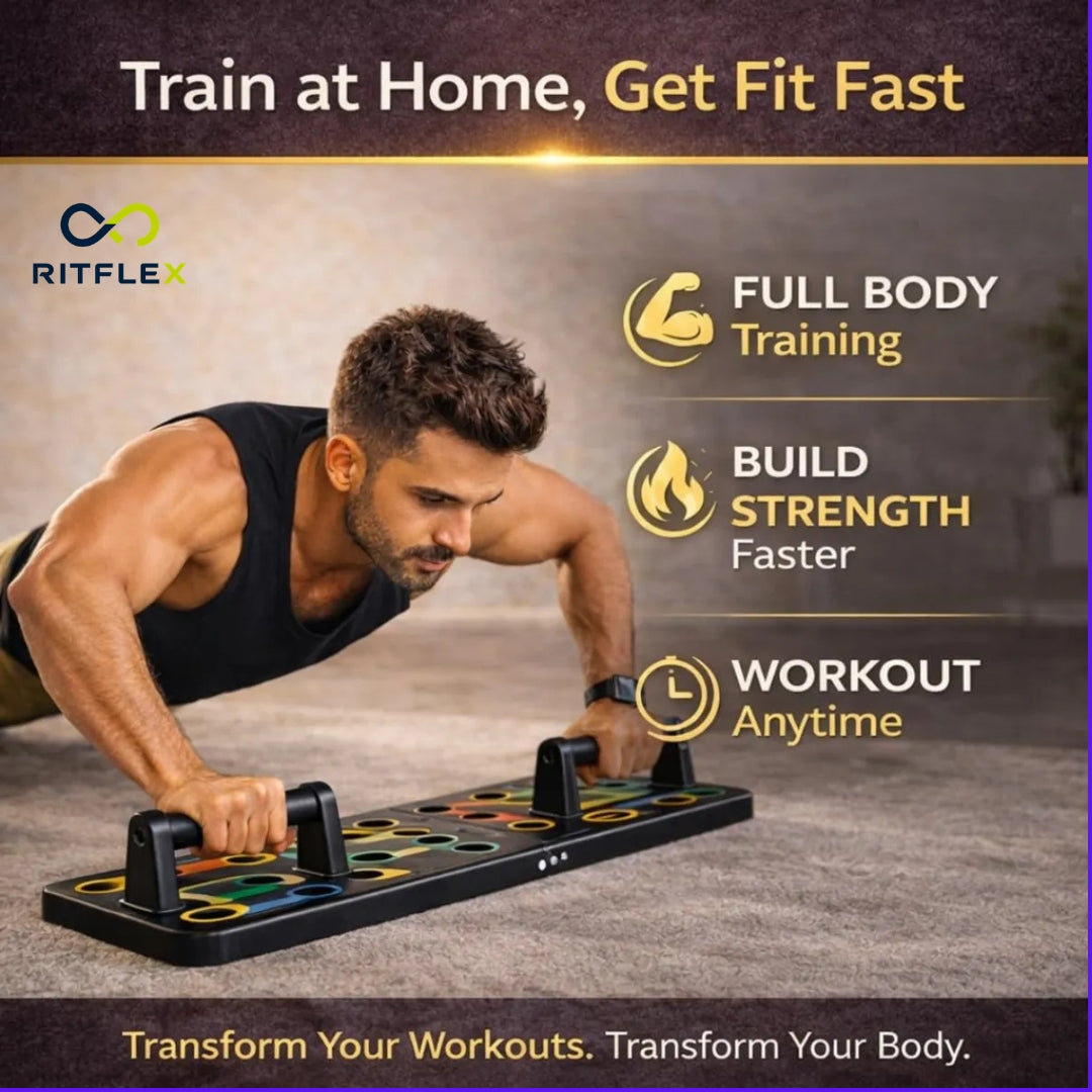 Multipurpose (16 in 1) function Push Up Board