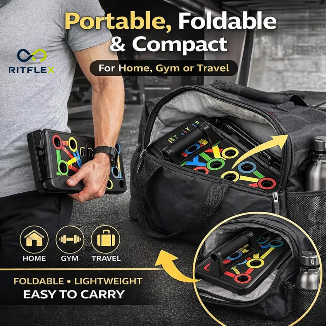 Multipurpose (16 in 1) function Push Up Board
