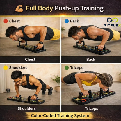 Multipurpose (16 in 1) function Push Up Board
