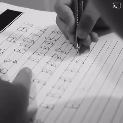 Magic Practice Copybook, (4 BOOK +1 PEN + 10 REFILL)